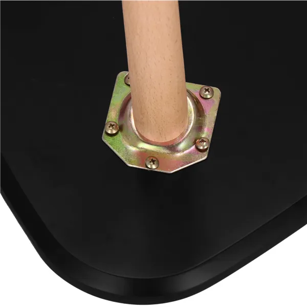 Coffee table set Springos HF0014, triangular, 2 pcs, Scandinavian style, black