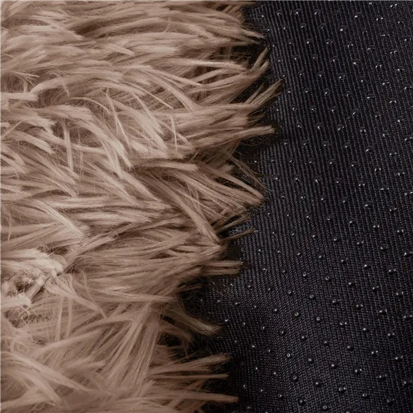 Suņu un kaķu guļvieta Springos PA0170, 40 cm, plīša, gaiši brūna