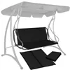 Seat fabric for garden swing Springos GS0014S 110x90 cm, waterproof, black