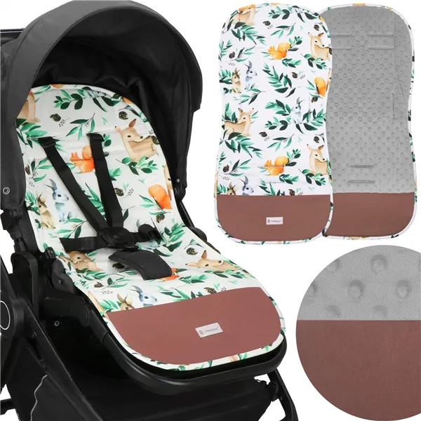 Stroller insert Springos SB0057 37x78 cm double-sided