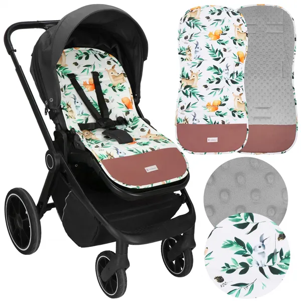 Stroller insert Springos SB0057 37x78 cm double-sided