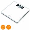 Digitālie vannas istabas svari Beurer GS400 BLANCA Balts Plastmasa