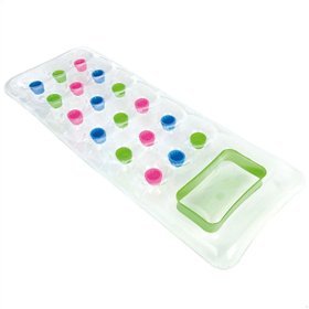 Air mattress Intex 18 Glasses Transparent 188 x 17 x 71 cm