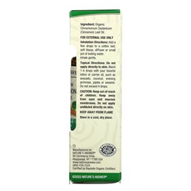 100% Pure Cinnamon Essential Oil - 15 ml.