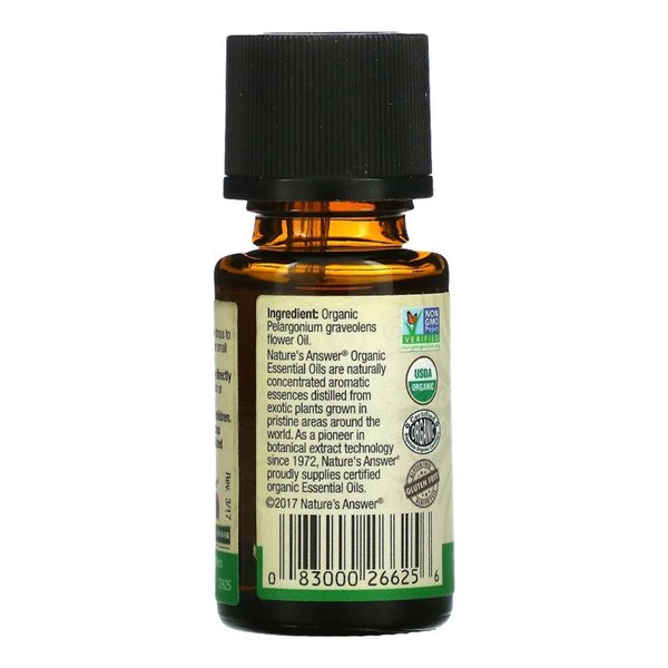 100% tīra ģerānijas ēteriskā eļļa - 15 ml.