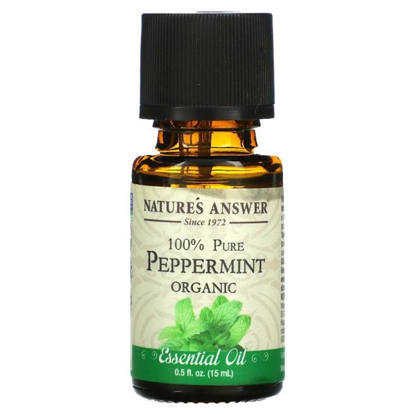 100% Pure Peppermint Essential Oil - 15 ml.