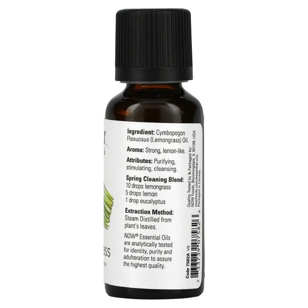 Ēteriskā eļļa, citronzāles eļļa - 30 ml.