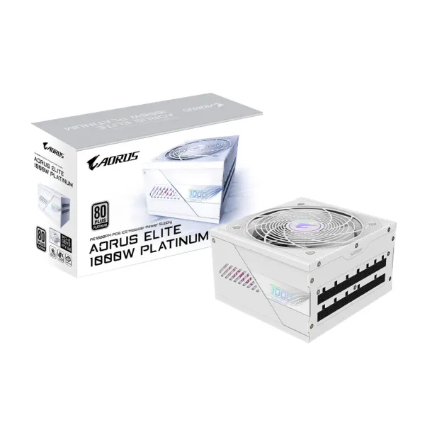 Strāvas padeve Gigabyte GP-AE1000PM PG5 ICE ATX 1000 W 125 W 80 PLUS Platinum