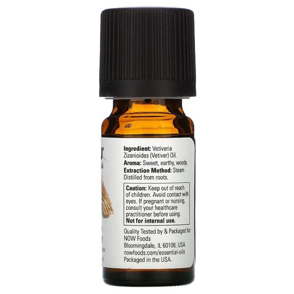 Eterinis aliejus, vetiverijų aliejus - 10 ml.