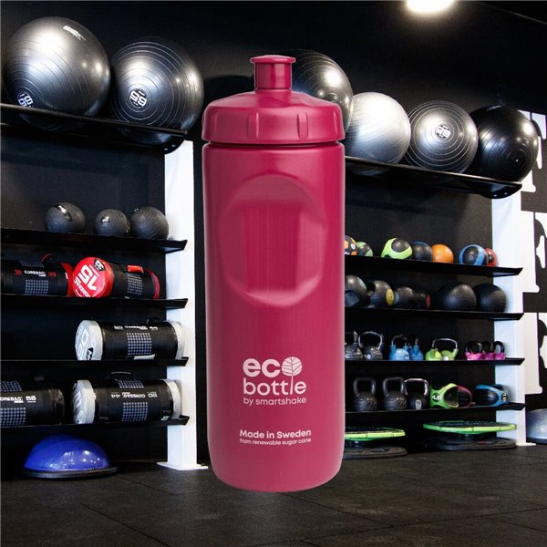 „EcoBottle“ buteliukas su skysčiu, tamsiai rožinis - 500 ml.