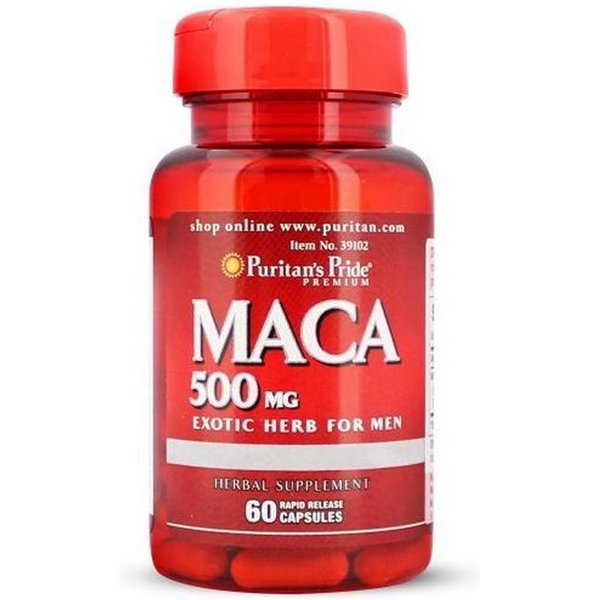 Maca, 500 mg - 60 kapsulas