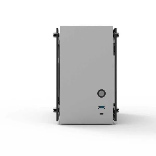 ATX Pus-torņveida Kārba Zalman M2 MINI SILVER Sudrabs