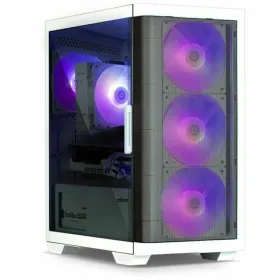 ATX Semi-tower Korpus Zalman M4 Valge Must