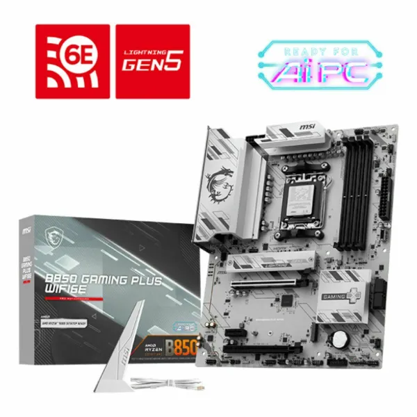 Pagrindinė plokštė MSI B850 GAMING PLUS WIFI6E AMD AM5