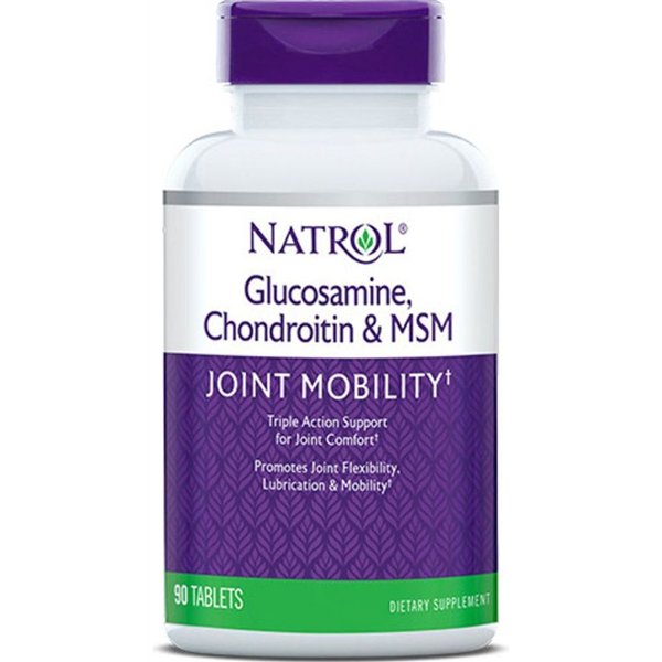 Glucosamine Chondroitin & MSM - 90 tabs