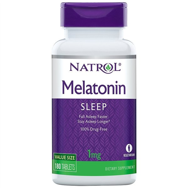 Melatonin, 1mg - 180 tabs