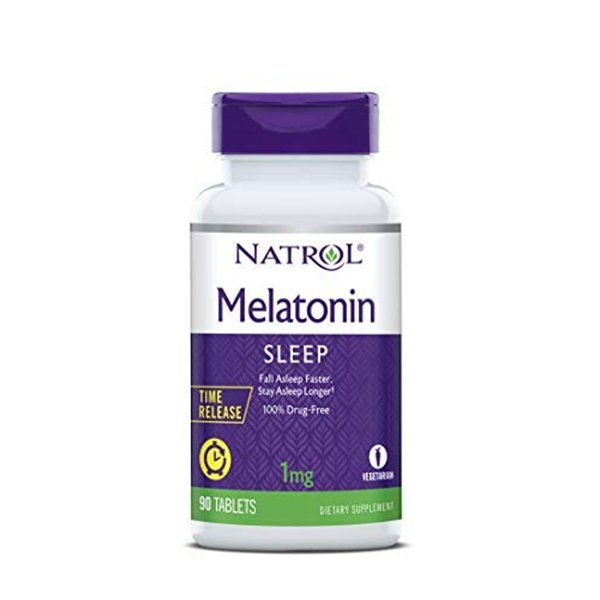 Melatonin Time Release, 1mg - 90 tabs