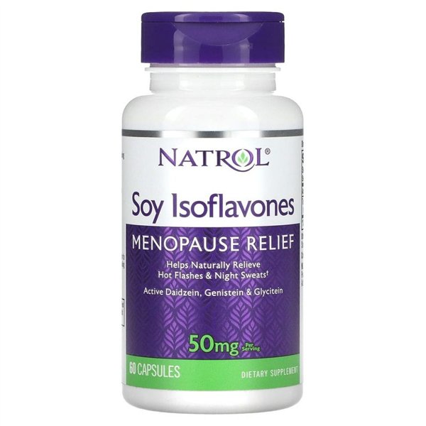 Soy Isoflavones, 50mg - 60 caps
