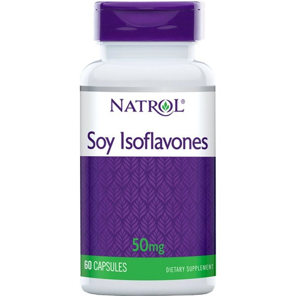 Sojas izoflavoni, 50 mg - 60 kapsulas