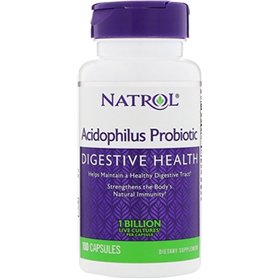 Acidophilus probiotikas - 100 kapsulių