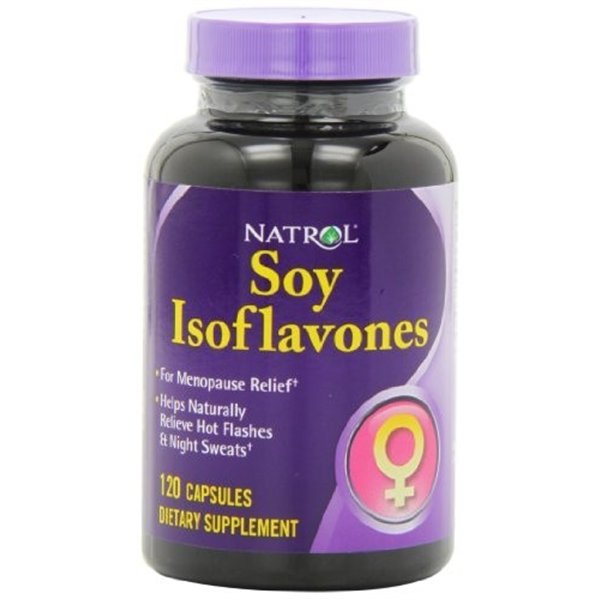 Sojas izoflavoni, 50 mg - 120 kapsulas