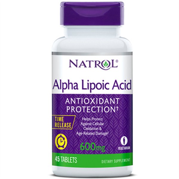 Alpha Lipoic Acid Time Release, 600mg - 45 tabs