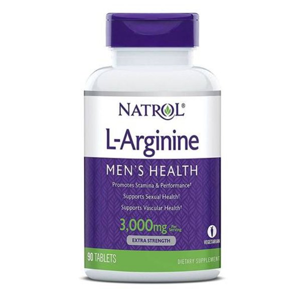 L-arginiini, 3000 mg - 90 tablettia