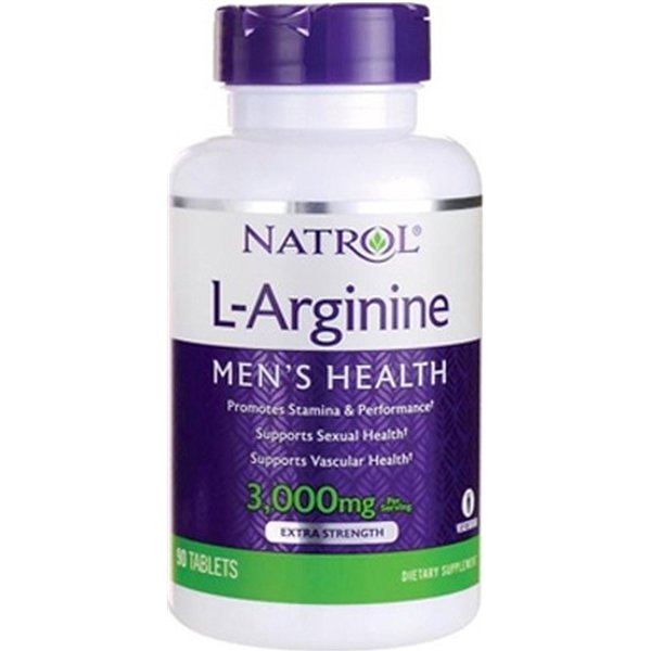 L-arginiini, 3000 mg - 90 tablettia