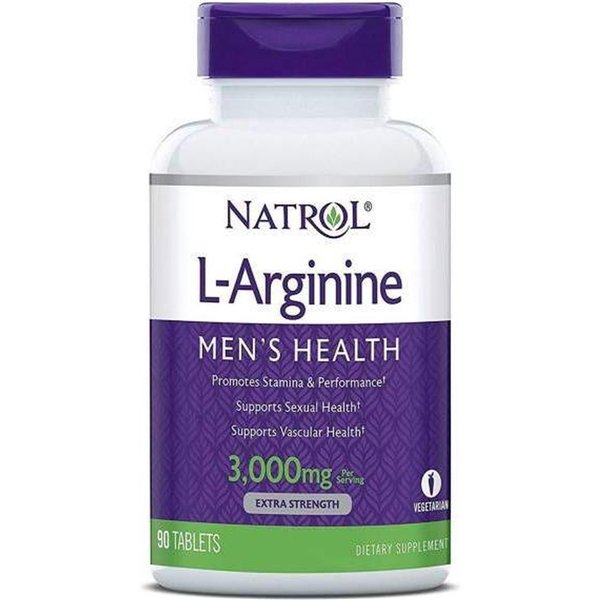 L-arginiini, 3000 mg - 90 tablettia