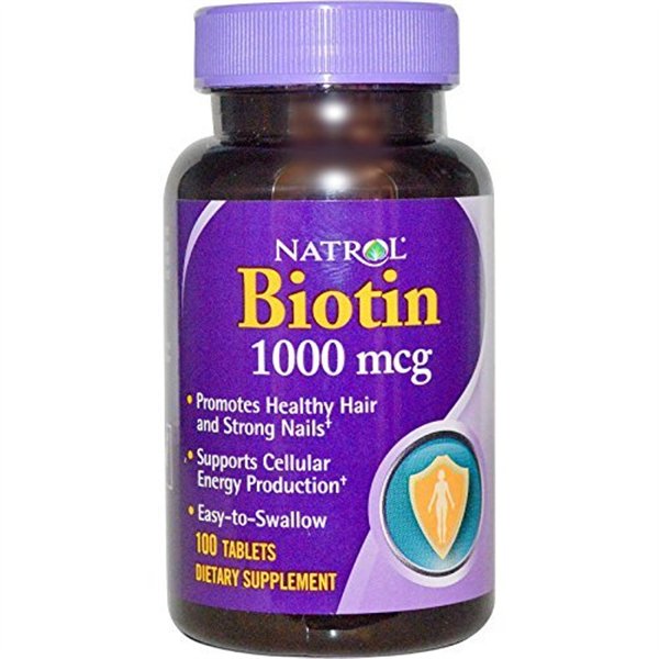 Biotin, 1000mcg - 100 tabs
