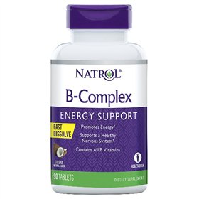B-Complex Fast Dissolve, Coconut - 90 tabs