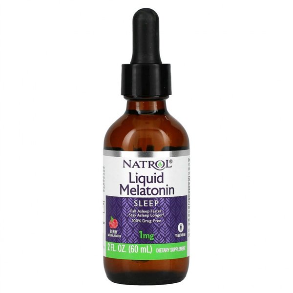 Liquid Melatonin, Berry - 60 ml.