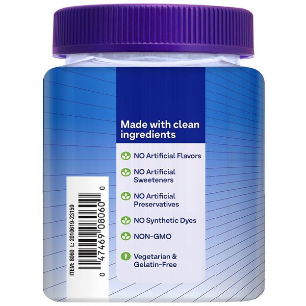 Augstas absorbcijas magnija citrāts, aveņu - 60 želejkonfektes