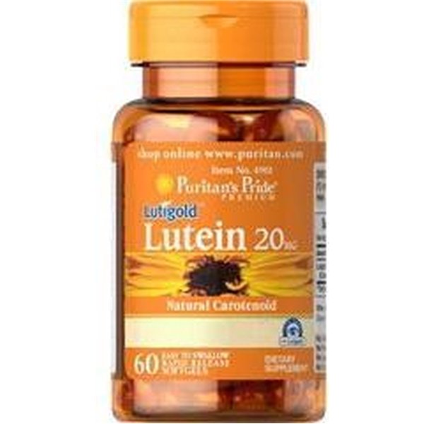 Luteīns, 20 mg - 120 mīkstās kapsulas