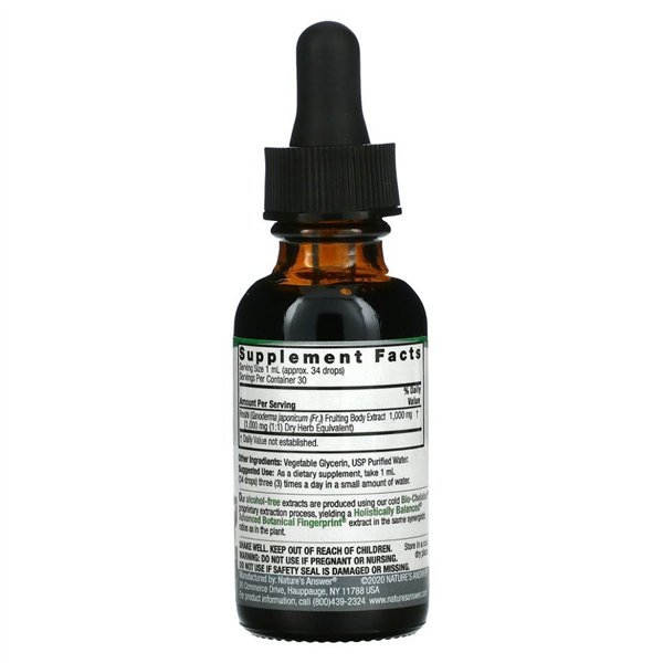 Reishi-hedelmän hedelmäosa - 30 ml.