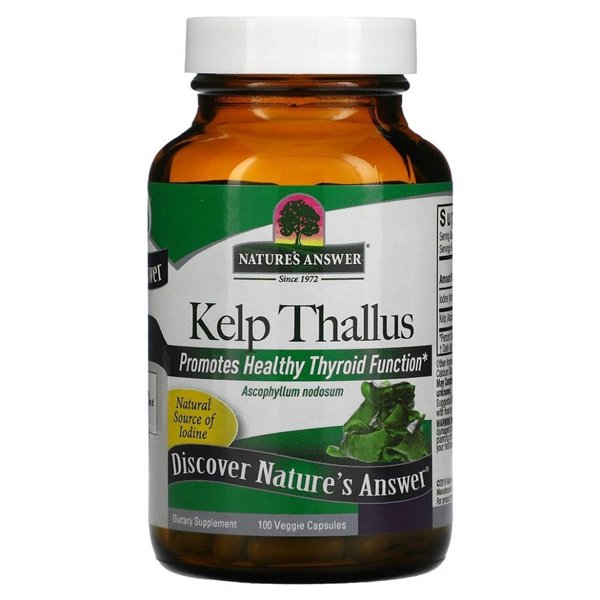 Kelp Thallus - 100 vcaps