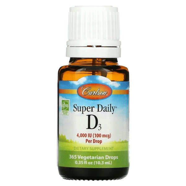 Super Daily D3, 4000 IU - 10 ml.