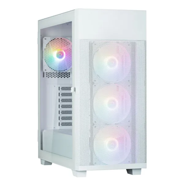 ATX semi-tornikotelo Zalman S5 NEO WHITE Valkoinen