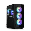 ATX Semi-tower Korpus Zalman I3 NEO TG BLACK Must