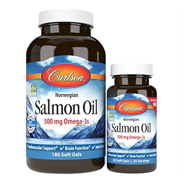 Norwegian Salmon Oil - 180 + 50 softgels