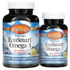 Smart Omega-3, 1000 мг, натуральный лимон - 90 + 30 мягких капсул