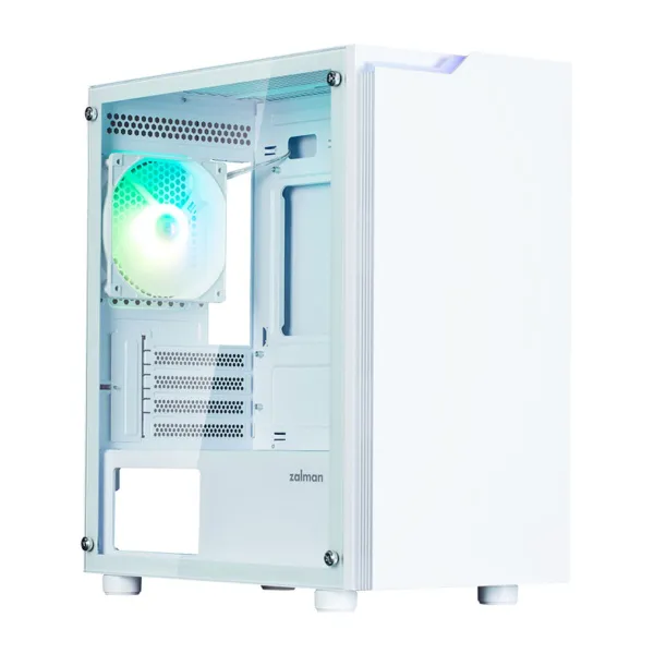 ATX Semi-tower Korpus Zalman T4 PLUS Valge