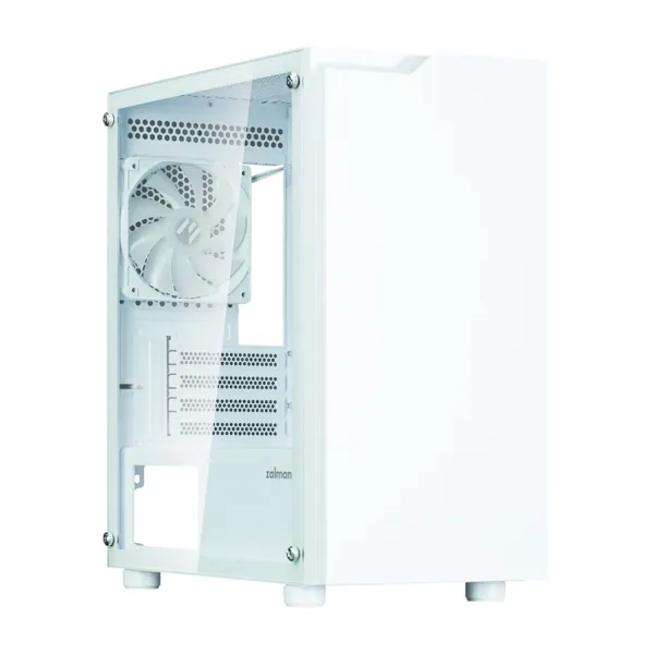 ATX Semi-tower Korpus Zalman T4 PLUS Valge