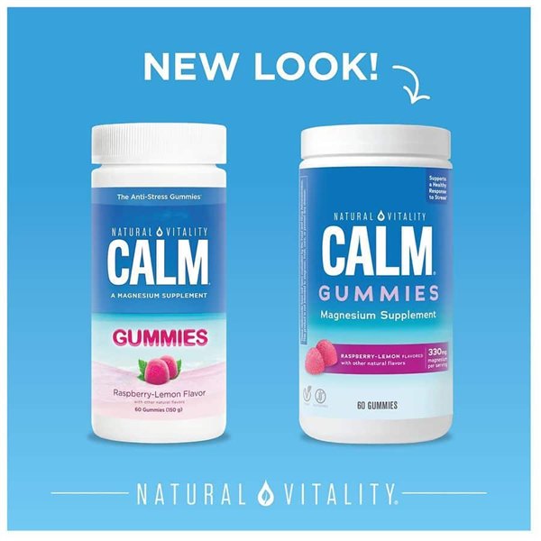 Calm Gummies, Raspberry Lemon - 60 gummies