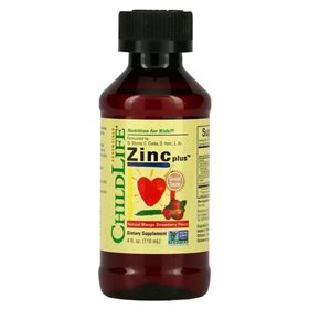 Zinc Plus, Natural Mango Strawberry - 118 ml.