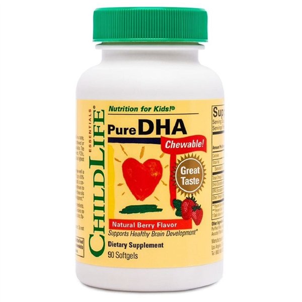 Pure DHA Chewable, Natural Berry - 90 softgels