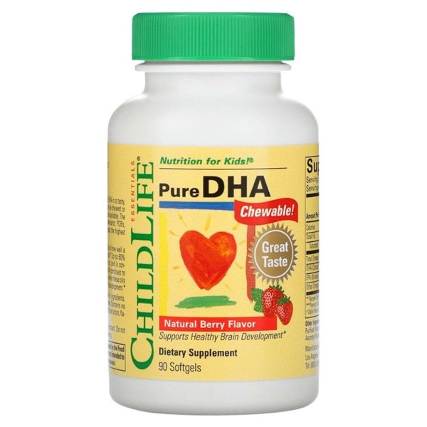 Pure DHA Chewable, Natural Berry - 90 softgels