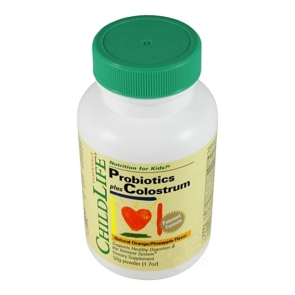 Probiotics with Colostrum Powder, Tropical Orange - 34g