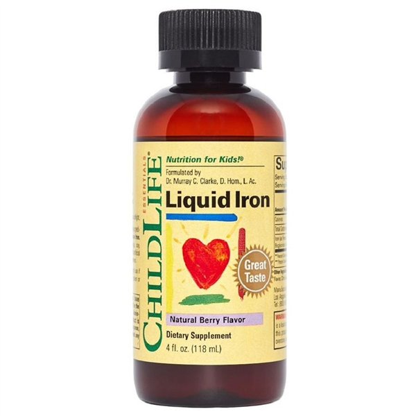 Liquid Iron, Natural Berry - 118 ml.