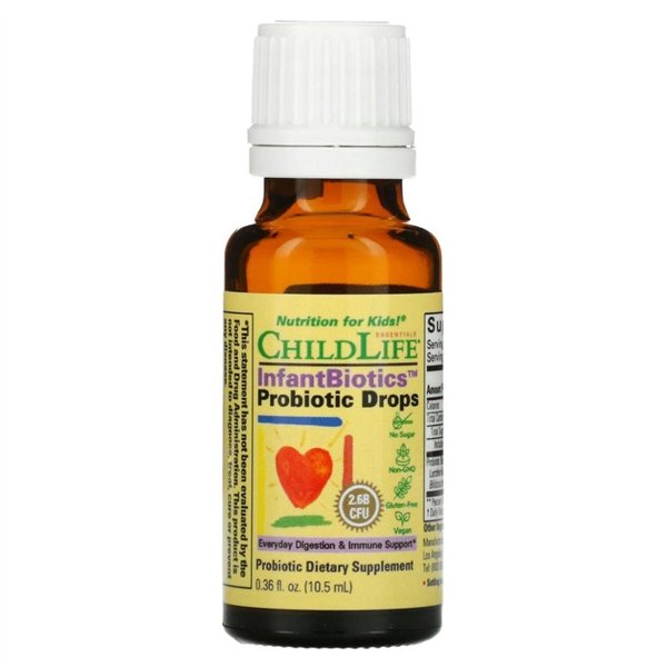 InfantBiotics probiotiskie pilieni - 10 ml.